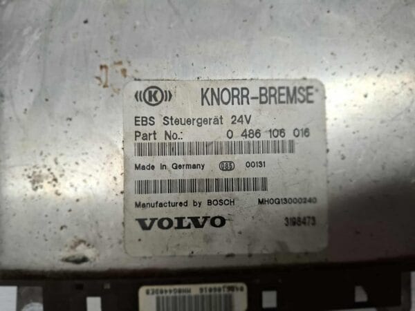 ebs control unit volvo 0486106016 02