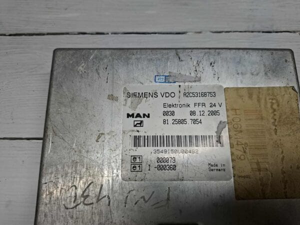 ffr control unit man 81258057054 02