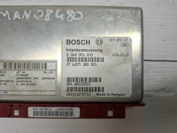 intarder control unit man 81258106023 02
