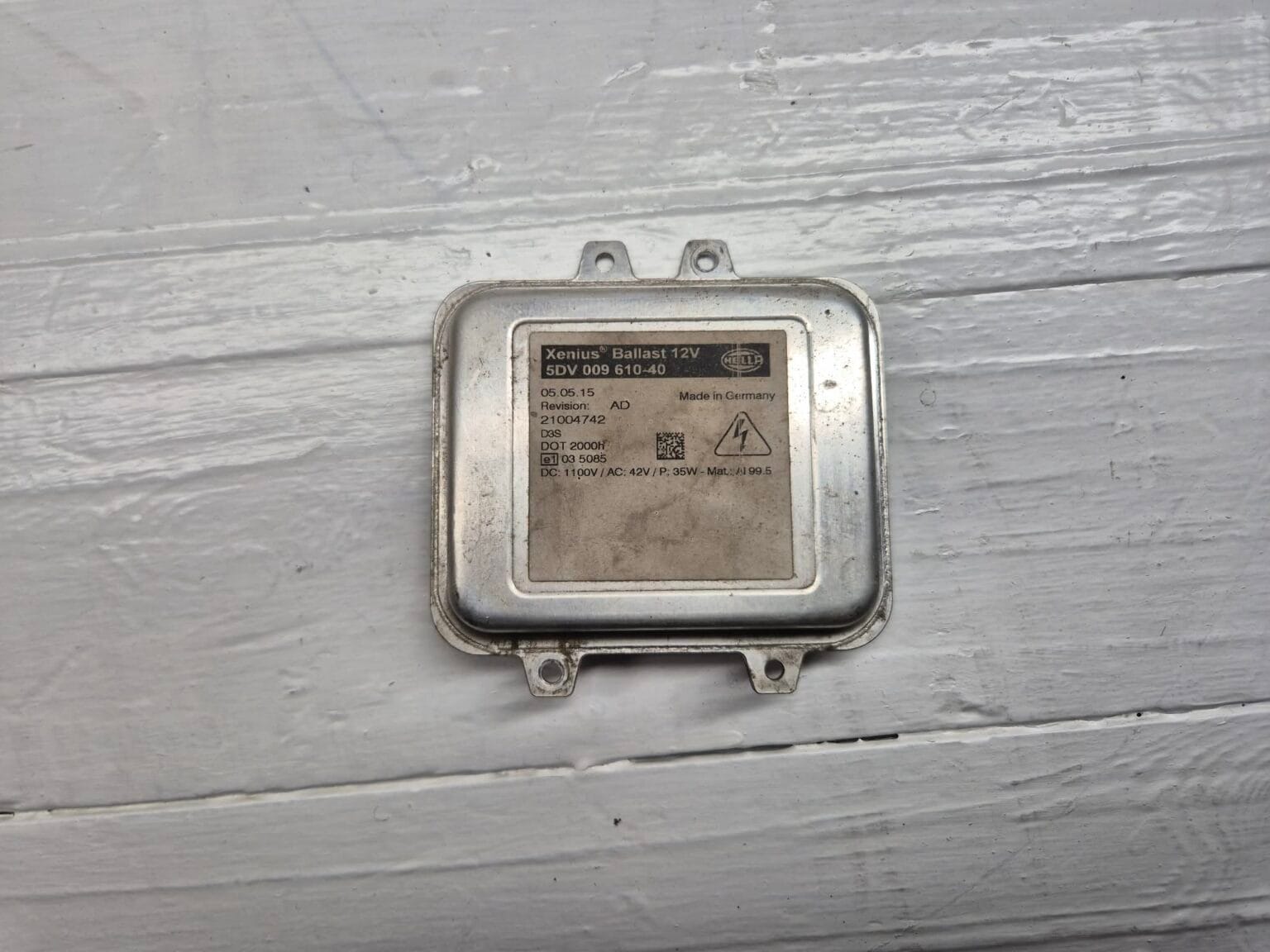 D3S XENON CONTROL UNIT BALLAST 5DV00961040