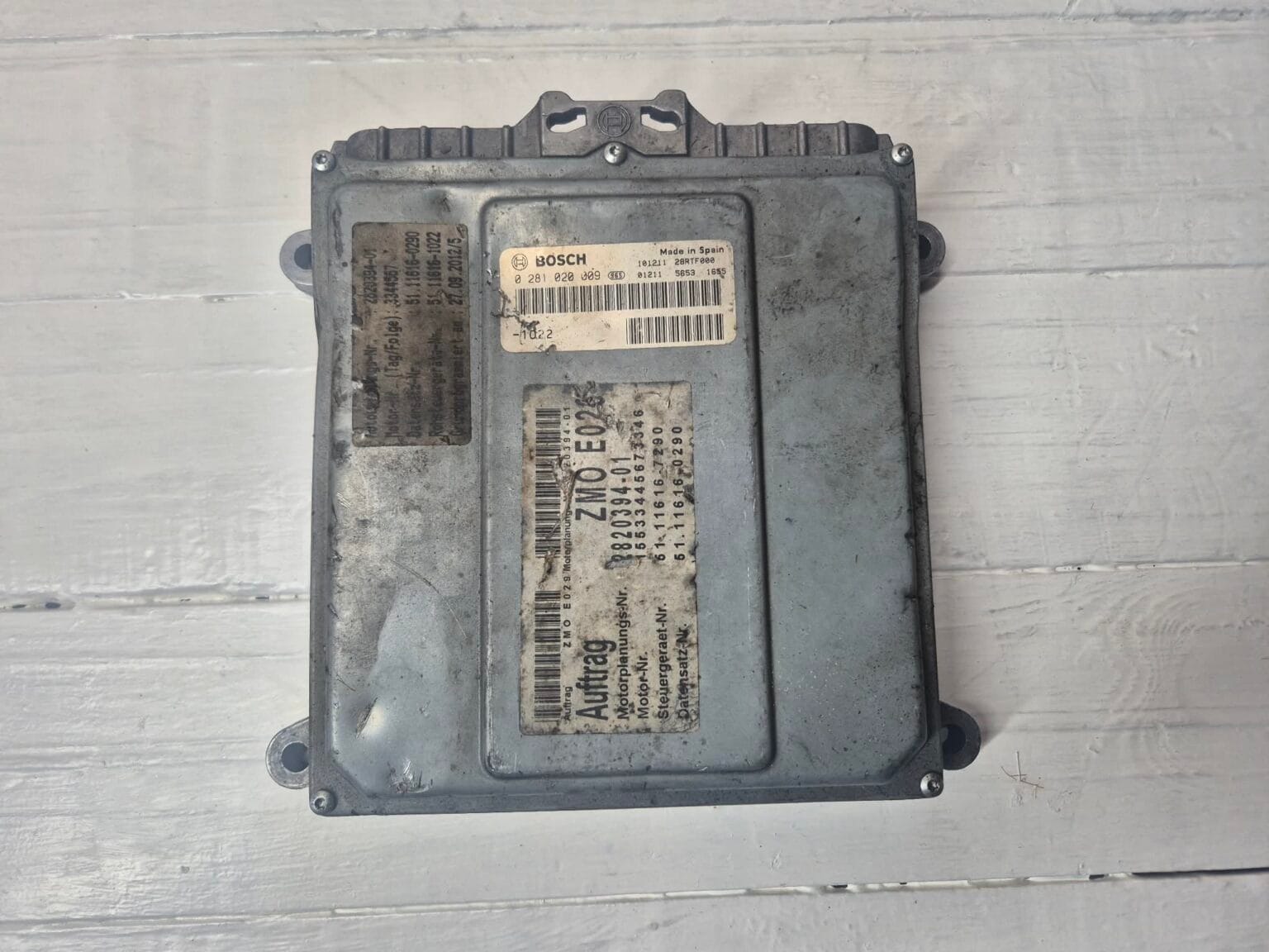 ENGINE CONTROL UNIT ECU MAN 0281020009 51116167290