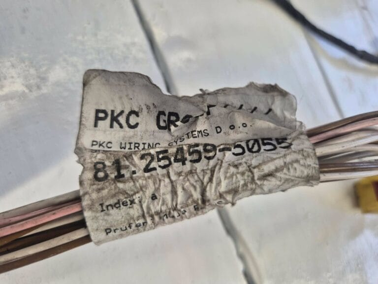 man headlamo cables 81254595055