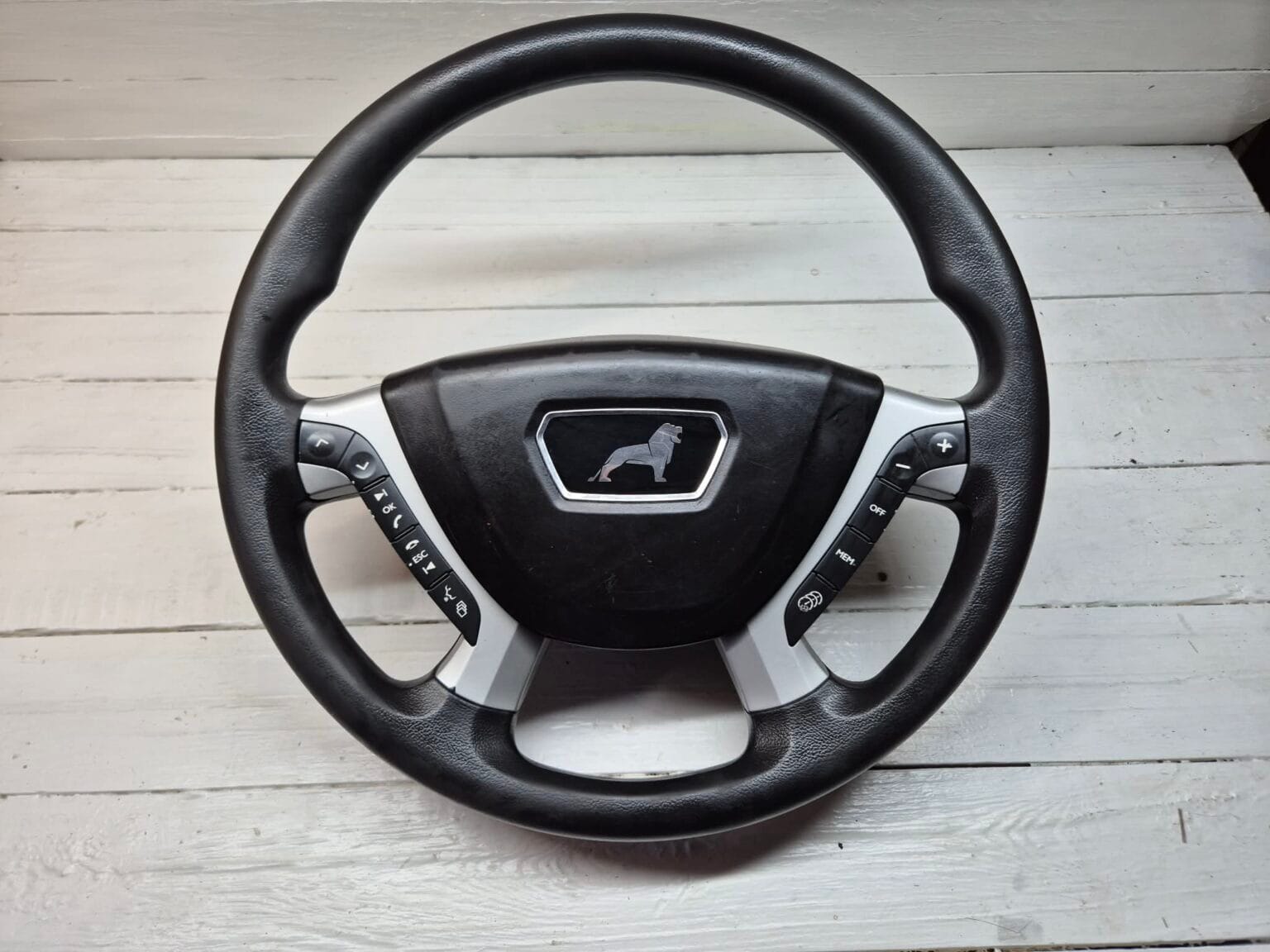 multifunction steering wheel man euro 6